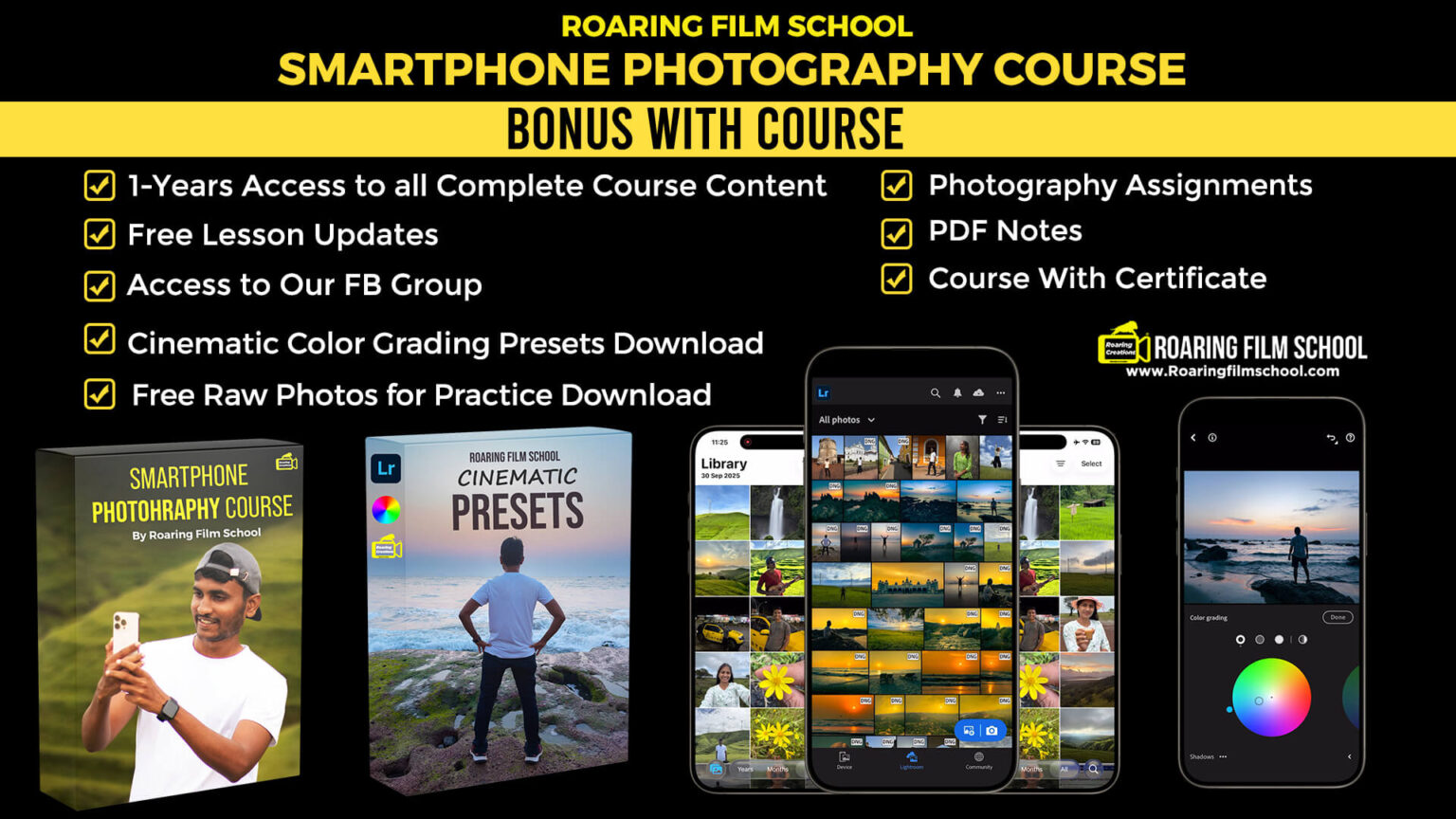 Smartphone Photography Course By Roaring Film School - Roaring Film School